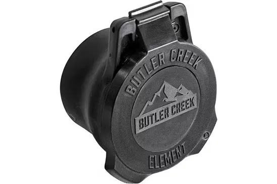 Butler Creek Element Scope Cover, 44mm, Black, Objective - ESC44 - Optic Mount - view 2