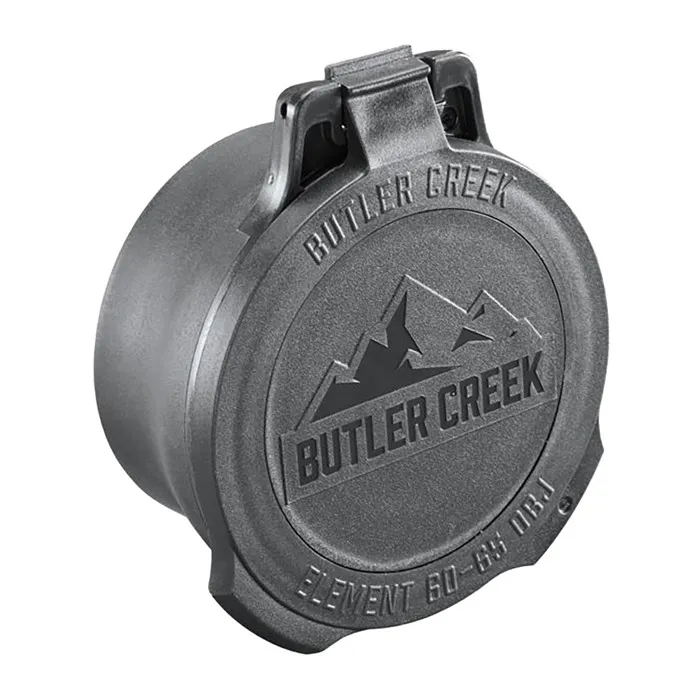 Butler Creek Element Scope Cover, 56mm, Black, Objective - ESC56 - Optic Mount, vista 1
