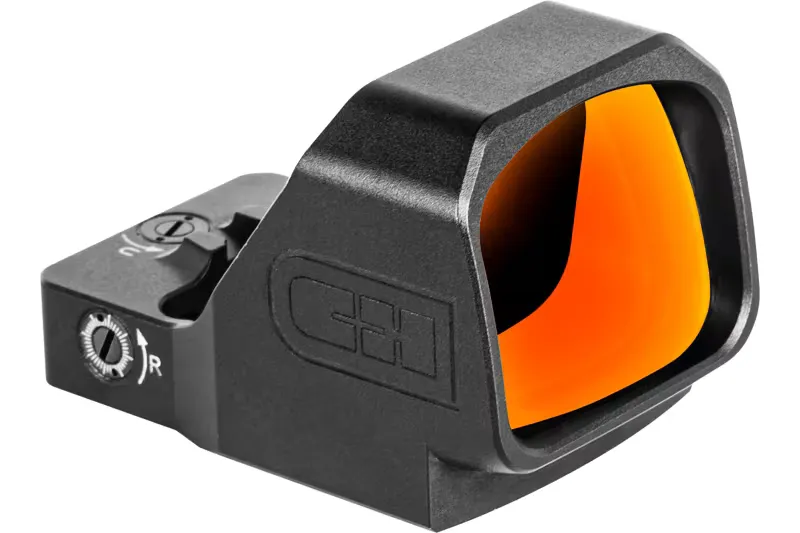 C&H Precision Comp Max Red Dot 1x 2 MOA Dot 38 MOA Circle Multi-Reticle 28mm Objective RMR Footprint - Optic - view 1
