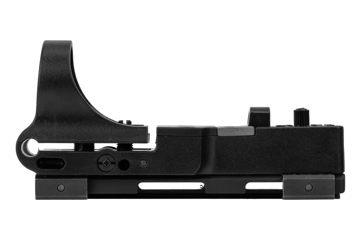 C-MORE Railway 4 MOA Red Dot Sight - Polymer - Standard Switch - Black - Optic - view 2