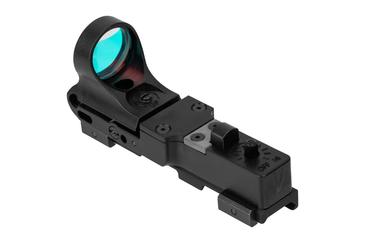 C-MORE Railway 4 MOA Red Dot Sight - Polymer - Standard Switch - Black - Optic - view 3