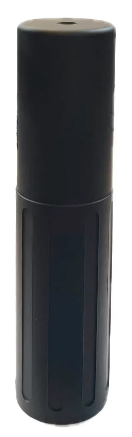 Catawba Valley Armory Badger .223 Suppressor, 6.5" Long, 1-3/8"x24 HUB Compatible w/ 1/2"x28 Direct Thread Mount, 17-4 Stainless Steel, Black - Suppressor - view 2
