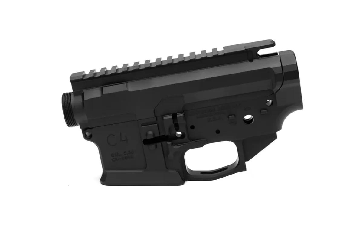 Centurion Arms C4 5.56 Billet AR-15 Receiver Set - Lower Receiver for AR-15 - view 1