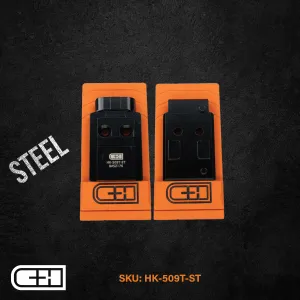 C&H Precision C&H Red-Dot Adapter Plate - Compact and Reliable - HK-509T-ST - Optic Mount - view 1