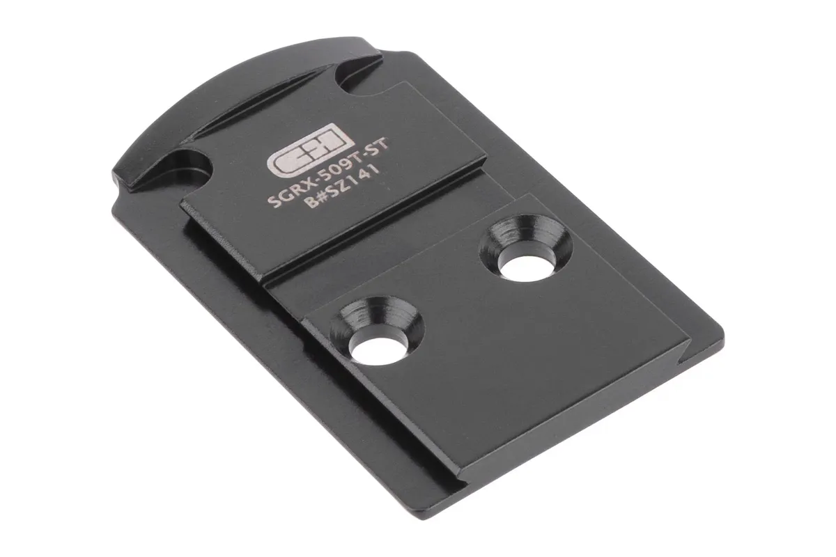 C&H Precision C&H Red-Dot Adapter Plate - Precision Alignment - SGRX-509T-ST - Optic Mount - view 1