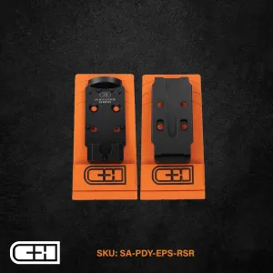 C&H Precision C&H Red-Dot Adapter Plate - Reliable and Sturdy - SA-PDY-EPS-RSR - Optic Mount - view 1
