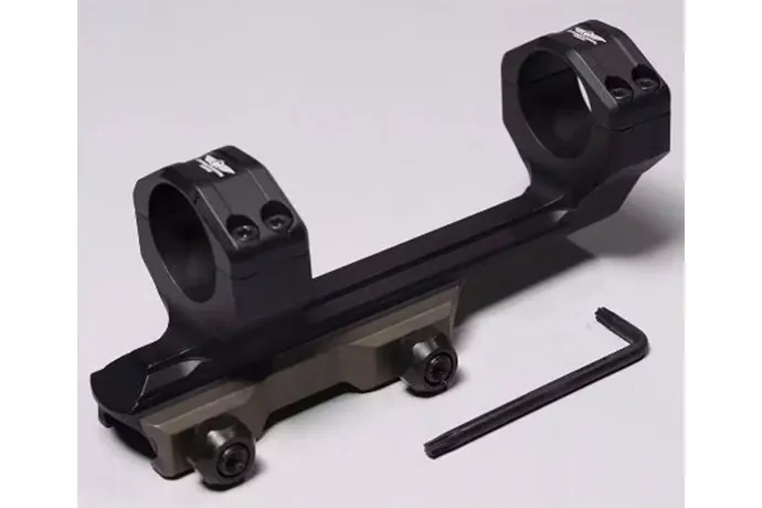 Christensen Arms 1 Piece Cantilever Mount, Black, Anodized, Fits 1" Tubes, 0 MOA - Optic Mount, vista 1