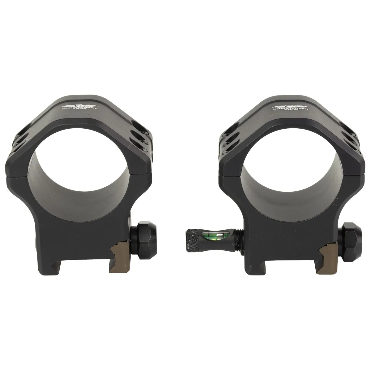 Christensen Arms Tactical, 34mm Scope Rings, High Height, Black, Anodized - Optic Mount, vista 1