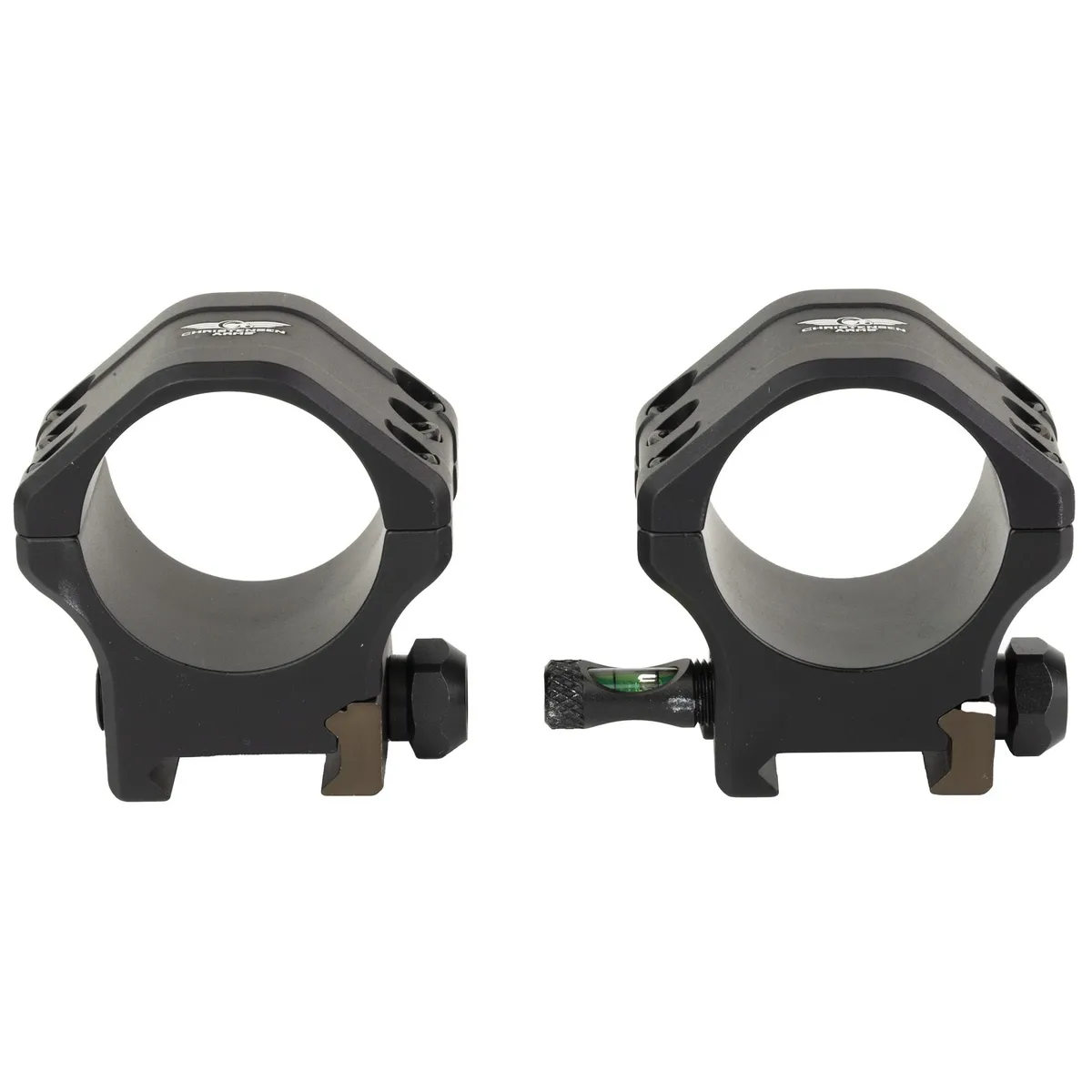 Christensen Arms Tactical, 34mm Scope Rings, Medium Height, Black, Anodized - Optic Mount - view 1