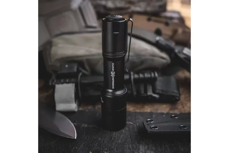 Cloud Defensive CD2007HCDFP650BLK MCH-HC Dual Fuel Black Anodized Hardcoat Aluminum White Light 400/1100 Lumens/ 70,000/80,000 Candela - Light - view 2