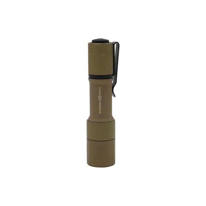 Cloud Defensive MCH-EDC Flashlight - 1700 lm High-Performance Flashlight for Everyday Carry - CD2007-EDC-DF-P-650-FDE - Light, vista 1