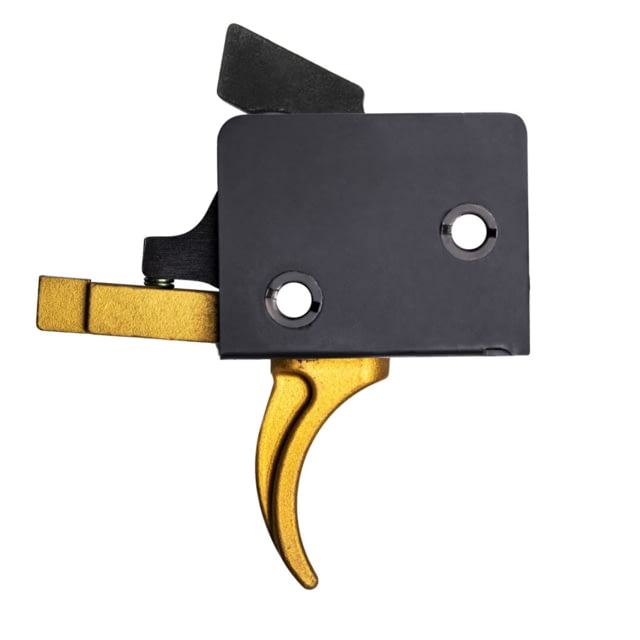 CMC Triggers AR-15/AR-10 Trigger Group Single Stage Small Pin Curved 3.5lb Pull Goldfinger - Trigger for AR-15 - view 1