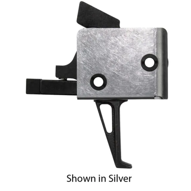 CMC Triggers AR-15/AR-10 Trigger Group Single Stage Small Pin Flat 3.5lb Pull Pink - Trigger for AR-15, vista 1