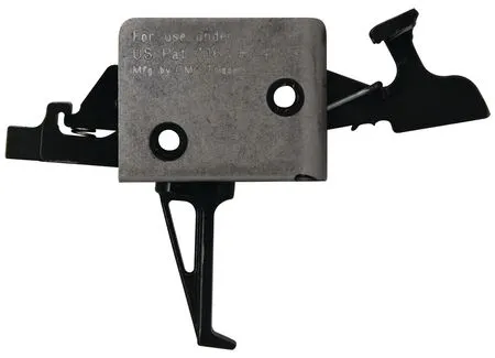 CMC Triggers AR15/AR10 Two Stage Trigger Flat Large Pin 1 lb. Set-3 lb. Release - Trigger for AR-15 - view 1