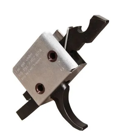 Cmc Triggers Single Stage Trigger Curved Large Pin 6 Lb - Trigger for AR-15 - view 1