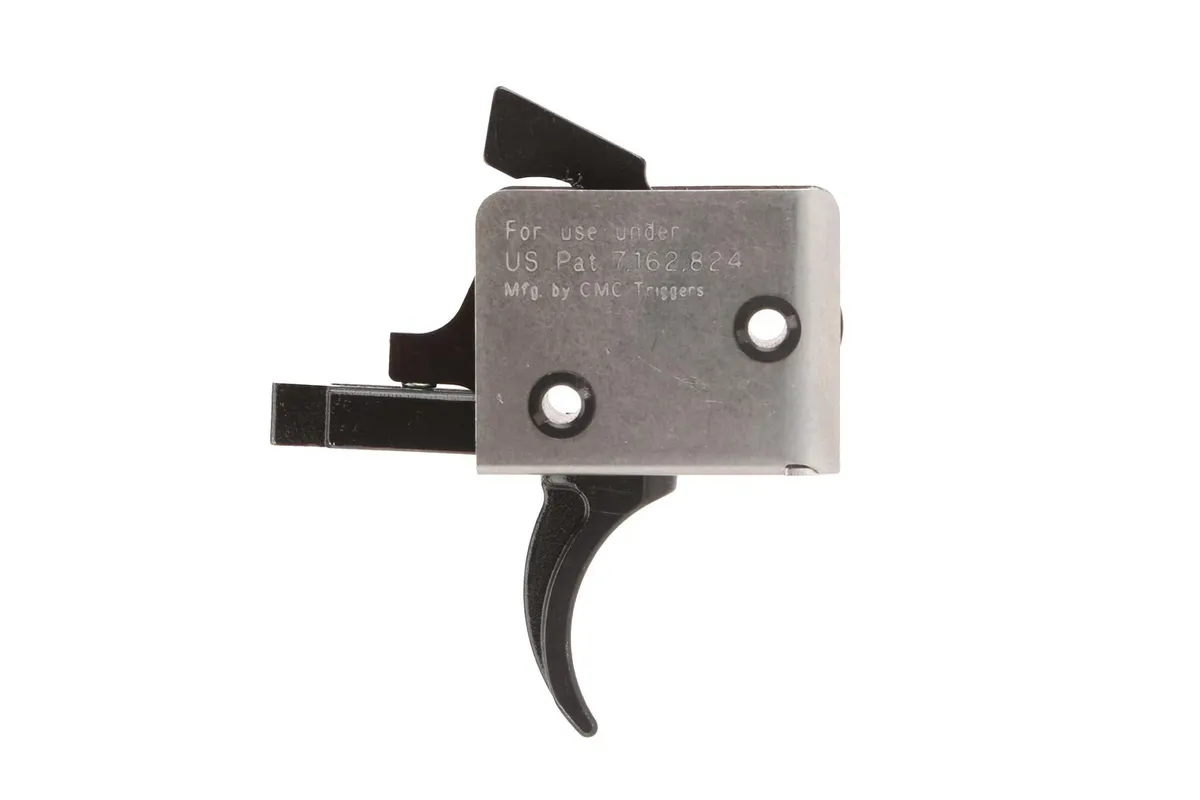 Cmc Triggers Standard Curved Trigger, 3.5 Lb Pull - Trigger for AR-15 - view 1
