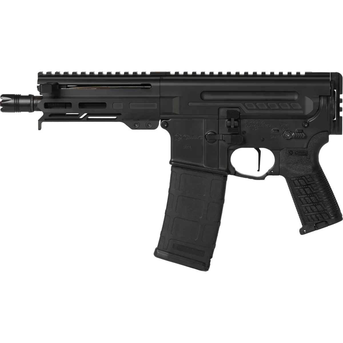 CMMG .300 AAC Blackout AR Pistol with 6.5" Barrel, Black - 30A0E33AB - Barrel for AR-15 - view 1