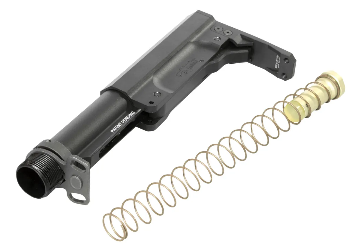 CMMG 45CA917 Receiver Extension & Stock Kit 5 Pos... - Buffer Tube Assembly for AR-15, vista 1