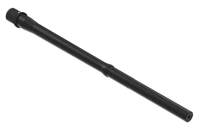 CMMG 5.56mm Non-Threaded Barrel 16.1in Empire Profile 55D 4140CM SBN Sub-Assm Black - Barrel for AR-15 - view 1
