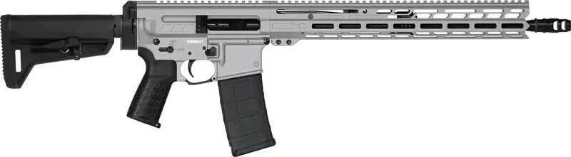 CMMG 55A3D0B-TI Rifle Dissent MK4 16" 30rd SL-K Adjustable Stock Titanium - Stock & Brace for AR-15 - view 1