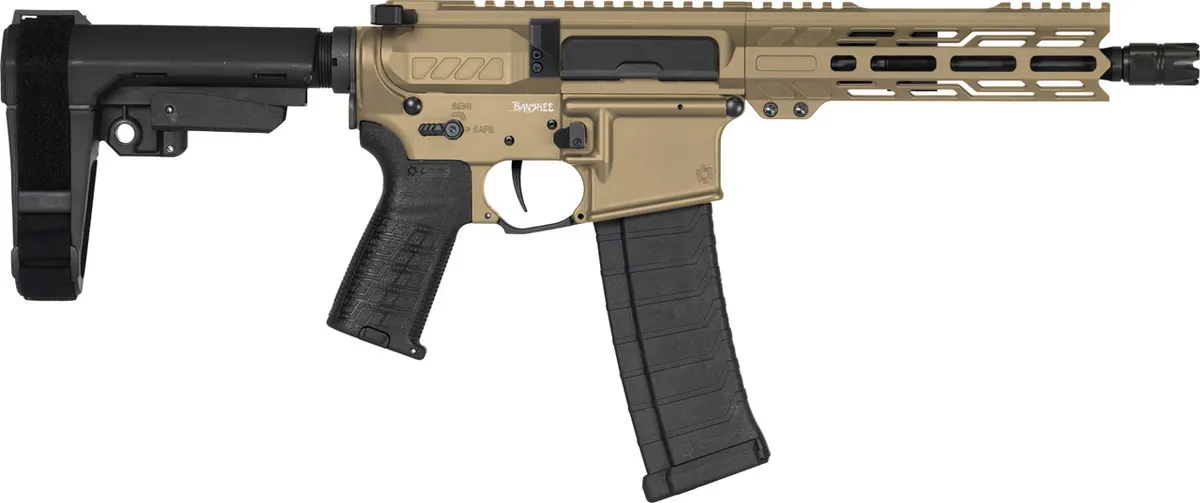 CMMG Banshee Mk4 4.6x30 40rd 8" Barrel Coyote Tan ... - Barrel for AR-15, vista 1
