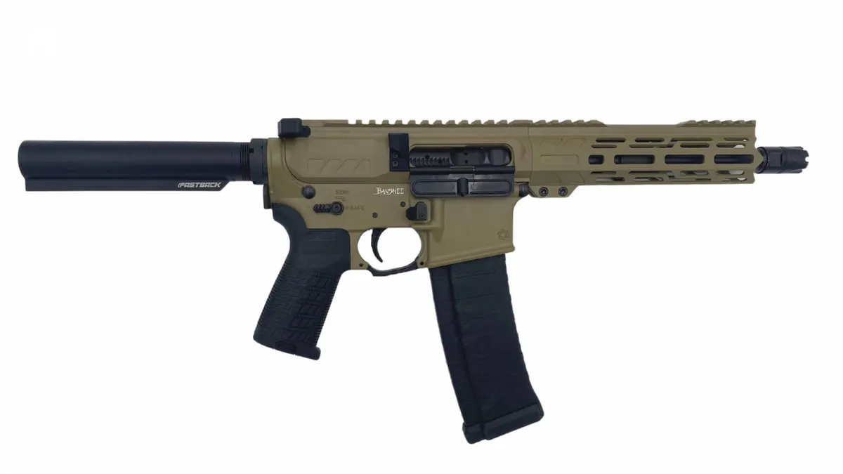CMMG Banshee MK4 4.6x30mm 8" 40 Round Barrel Coyot... - Barrel for AR-15 - view 1