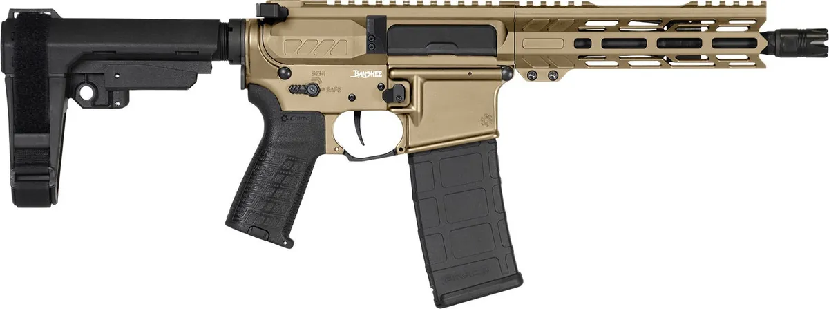 CMMG Banshee Mk4 Coyote Tan .300 AAC Blackout 8" Barrel 30-Rounds - Barrel for AR-15 - view 1