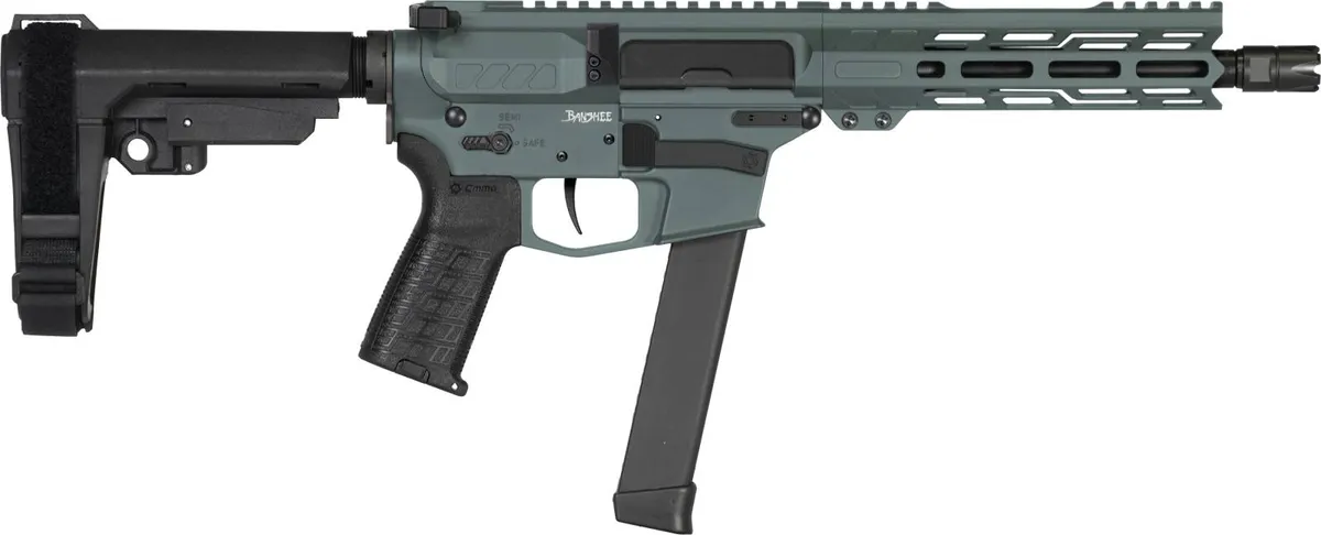 CMMG Banshee MkGs 9mm 33rd 8" Barrel Charcoal Gree... - Barrel for AR-15, vista 1