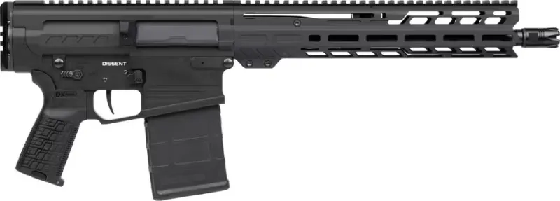 CMMG 33A9E0C-AB DISSENT MK3, 8.6BLK, 12.5" Barrel, (2) Magpul 20rd Magazines, Armor Black - Complete Rifle, vista 1
