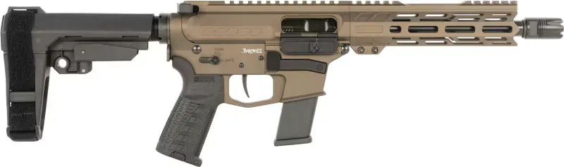 CMMG 45A890F-MB Pistol Banshee MKG 8" Ejector RIP Brace Bronze - Complete Rifle - view 1