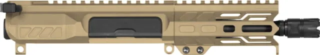 CMMG 5.7X28mm Banshee Upper Group Receiver 5in 1-9 Twist 1/2 X 28 TPI 13.8in Coyote Tan - Upper Receiver for AR-15 - view 1