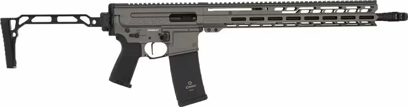 CMMG 94AC40F-TNG Rifle Dissent MK4 16" RDB/9ARC Folding Stock Tungsten - Complete Rifle - view 1