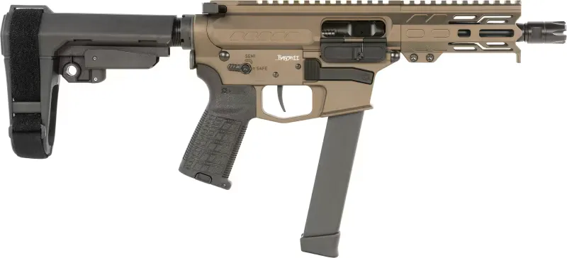 CMMG 99A290F-MB Pistol Banshee MKGS 5" Ejector RIP Brace Bronze - Complete Rifle - view 1