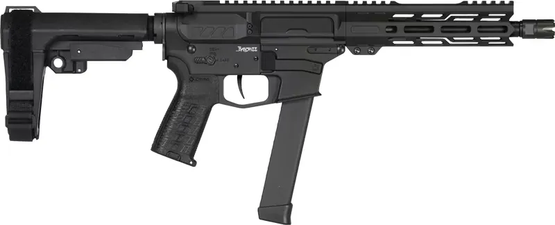 CMMG 99A3B0F-AB Pistol Banshee MKGS 8" 33rd w/ RIP Brace Black - Complete Rifle - view 1