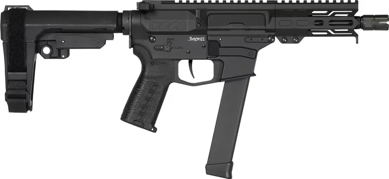 CMMG 99A890F-AB Pistol Banshee MKGS 5" 33rd w/ RIP Brace Black - Complete Rifle, vista 1