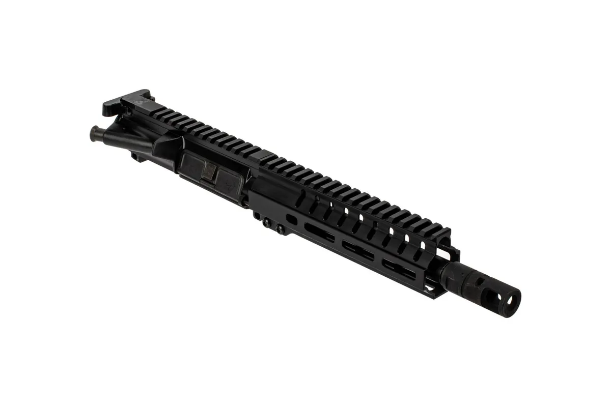 CMMG Banshee 200 MkGs 9mm AR Complete Upper with SV Muzzle Brake - 8" - Upper Receiver for AR-15, vista 1