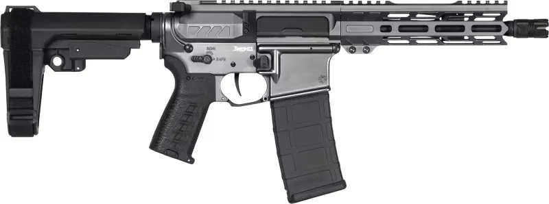 CMMG Banshee Mk4 Pistol 30AF20A-TNG 300 BLK 8" 30+1 Semi-Auto RipBrace Tungsten Cerakote - Complete Rifle - view 1