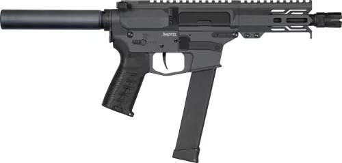 CMMG Banshee MkG 45AE70F-SG Pistol, .45 ACP, 5" Barrel, 26+1, Semi-Auto, Pistol Tube, Grey Finish. - Complete Rifle - view 1
