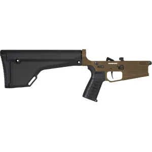 CMMG ENDEAVOR Mk3/AR10 Complete Lower Receiver ZEROED Trigger Midnight Bronze - Lower Receiver for AR-15 - view 1