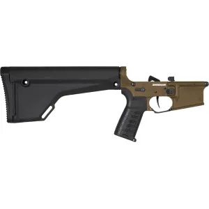 CMMG ENDEAVOR Mk4/AR15 Complete Lower Receiver ZEROED Trigger Midnight Bronze - Lower Receiver for AR-15, vista 1