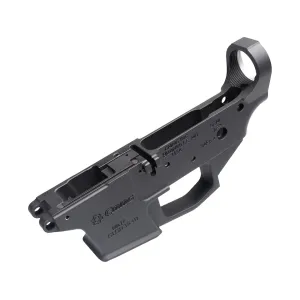 CMMG Mk17 AR-15 Stripped Lower Receiver Armor Black - Lower Receiver for AR-15 - view 1