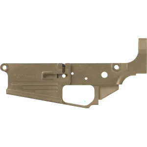 CMMG Mk3/AR10 Stripped Lower Receiver Coyote Tan - Lower Receiver for AR-15 - view 1