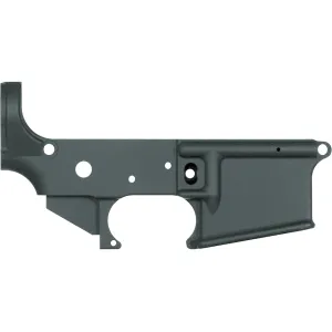 CMMG Mk4/AR15 Stripped Lower Receiver Charcoal Green - Lower Receiver for AR-15, vista 1