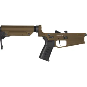 CMMG RESOLUTE Mk3/AR10 Complete Lower Receiver ZEROED Trigger Midnight Bronze - Lower Receiver for AR-15 - view 1