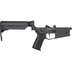 CMMG RESOLUTE Mk3/AR10 Complete Lower Receiver ZEROED Trigger Sniper Gray - Lower Receiver for AR-15 - view 1