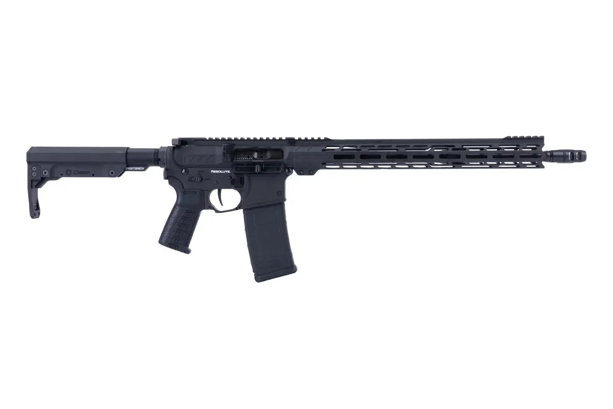 CMMG Resolute Mk4 5.56 AR-15 Rifle - Armor Black - 16.1" - Complete Rifle - view 1