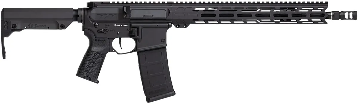 CMMG Resolute MK4 5.56x45mm 14.50" AR Rifle, Black - 55A060BAB - Upper Receiver for AR-15, vista 1