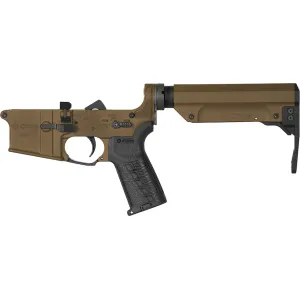 CMMG RESOLUTE Mk4/AR15 Complete Lower Receiver Mil-Spec Trigger Midnight Bronze - Lower Receiver for AR-15 - view 1