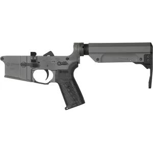 CMMG RESOLUTE Mk4/AR15 Complete Lower Receiver Mil-Spec Trigger Tungsten - Lower Receiver for AR-15 - view 1
