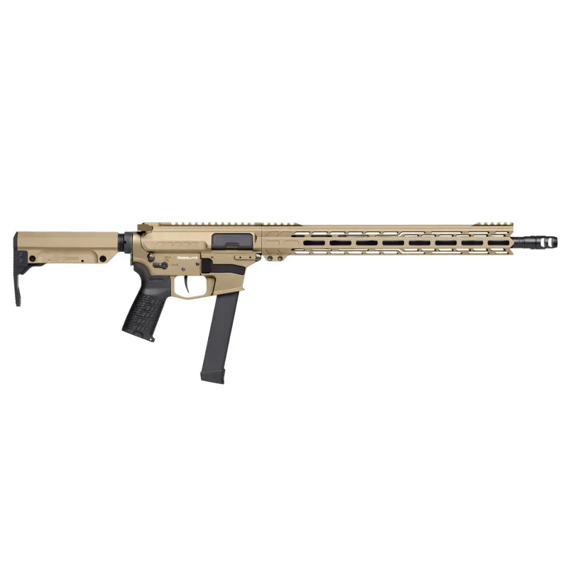 CMMG Resolute MkGs 9mm 16.1in 33rd Coyote Tan Semi-Automatic Rifle (99A130F-CT) - Complete Rifle - view 1